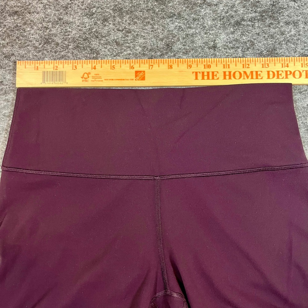 lululemon Wunder Under High-Rise Leggings Women 10 Plum Compression Athleisure - Picture 8 of 9